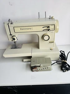 VINTAGE Kenmore 158-19412 Sewing Machine - WORKING AND TESTED - Picture 1 of 12