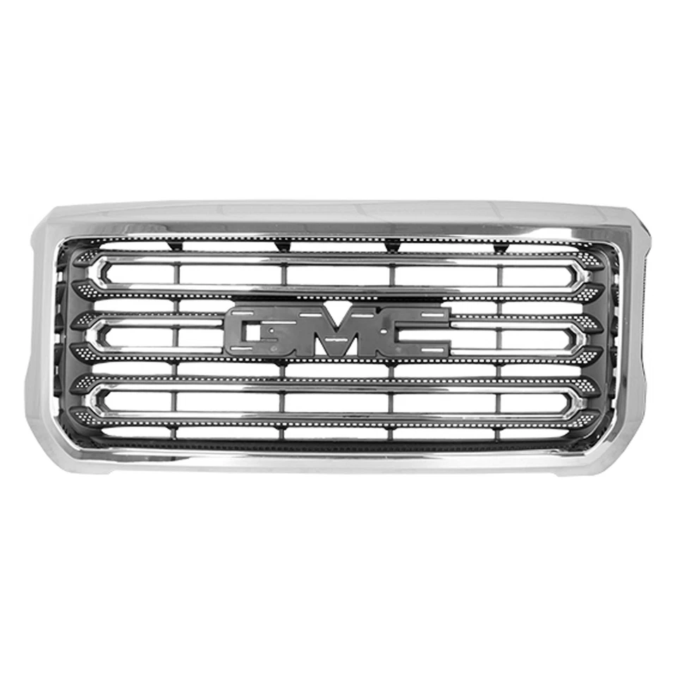 GM1200689 New Grille Fits 2015-2019 GMC Sierra 2500 3500 Base/SLT 23155057 - Изображение 1 из 1