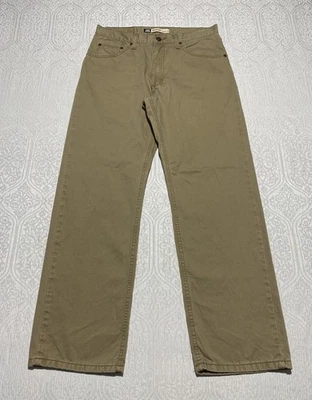 Lee Premium Select Pants Mens 33x30 Khaki Regular Straight Leg Casual Cotton - Image 1 of 4
