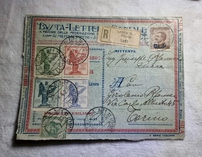 Storia Postale Regno d'Italia 1923 - Immagine 1 di 4