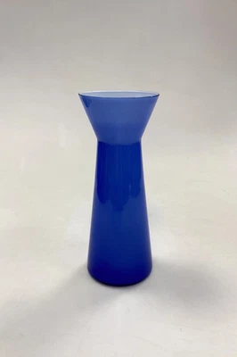 Vase À Fleurs Opaque Bleu Clair Holmegaard / Kastrup / Fyens Glasvaerk - Image 1 of 4