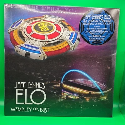 Jeff Lynne's ELO Wembley or Bust Sealed Triple Vinyl LP Foto 1 de 3