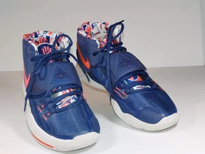 Zapatilla de baloncesto Nike Kyrie 6 EE. UU. 2020 para hombre talla 10,5 azul marino medianoche BQ4630-402 - Imagen 1 de 10