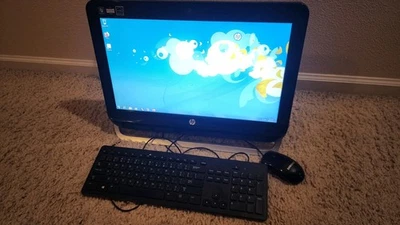 All-in-One HP Omni PC – Model 120-1134 Windows 7 w/ Keyboard & Mouse- Working S1 - Image 1 of 4
