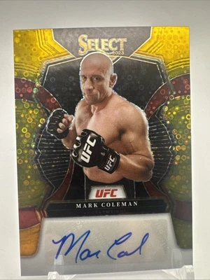 Mark Coleman 2023 Select Gold Disco 2/5 UFC- 2006 - Image 1 of 2