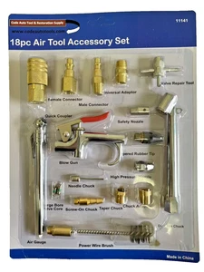 18Pc Air Accessory Kit - Picture 1 of 2