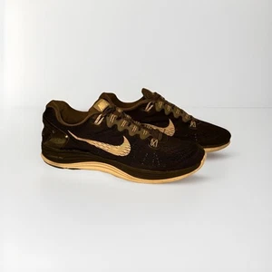 Nike Lunarglide 5 Black White Running Shoes Sneakers Size 7 - Picture 1 of 5