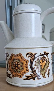 Vintage Midwinter Woodland Lidded Tea Coffee Pot 1970’s Stonehenge Pottery - Picture 1 of 9