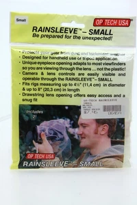 OP/TECH USA 9001022 Rainsleeve 8" Small Rain Sleeve - Confezione da 2 NUOVO - Foto 1 di 5