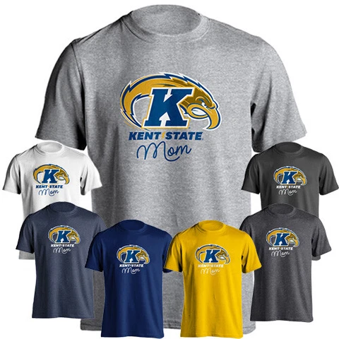 Kent State University Golden Flashes Mom Tee Mother Parent Short Sleeve T-Shirt Cover