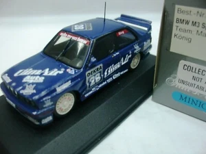 WOW EXTREMELY RARE BMW M3 E30 SE #28 König Donington 1991 DTM 1:43 Minichamps-M5 - Picture 1 of 2