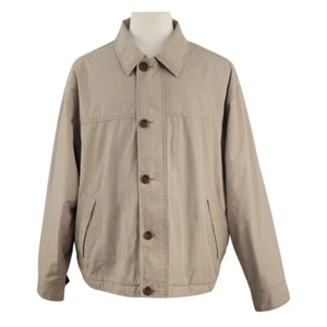 Timberland Men Utility WeatherGear Jacket Khaki Large - Picture 1 of 9