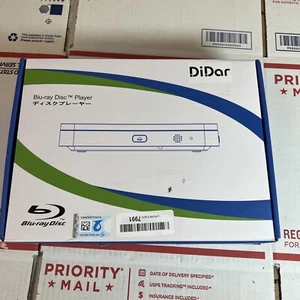 DiDar EVP-203 Mini 1080P Blu Ray Player mit Fernbedienung, Handbuch & Kabel - Bild 1 von 4