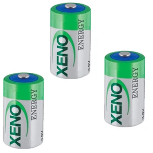 3pcs 3.6v Li-ion BATTERY 1200MAH XL-050F / XLP-050F 1/2 AA ER14250 - Picture 1 of 5