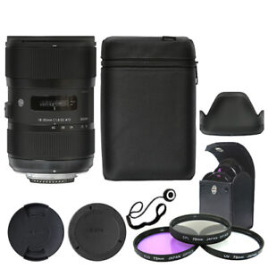 Sigma 18-35mm f/1.8 DC HSM Art Lens for Canon + Deluxe Accessory Kit