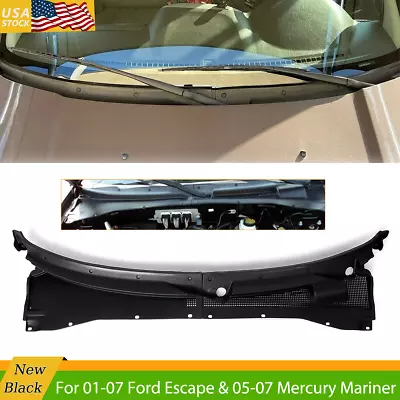 Set Windshield Wiper Cowl Grille For 2001-2007 Ford Escape 05-07 Mercury Mariner - Image 1 of 4