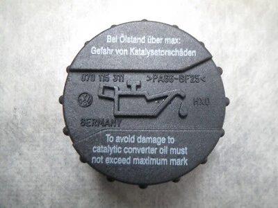 Oil Cap for Volkswagen Eurovan Vanagon OEM Genuine VW 070115311  Made in Germany - Image 1 of 4