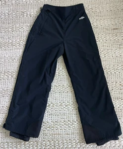 Snow Pants Mens Extra Large XL Black Nylon Ski Snowboard Waterproof White Sierra - Picture 1 of 12