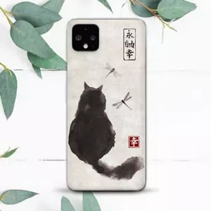 Japanese Cat Cute Animal Art Case For Google Pixel 2 3 3a 4 4a 5 6 7 8 XL - Picture 1 of 1