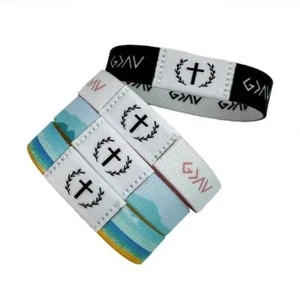 Waterproof Bible Bracelet with NFC Religious Bracelets Jewelry Gifts - Afbeelding 1 van 13