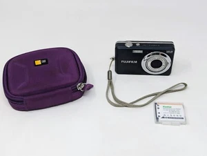 Fujifilm FinePix J40 12.2MP Compact Digital Camera Black FOR REPAIR - Zoom Error - Picture 1 of 9