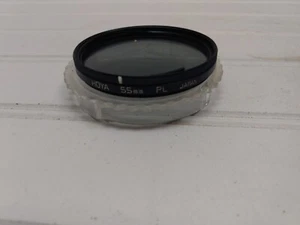 Hoya 55mm PL Japan Polarizer UV Filter - Picture 1 of 2