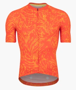 PEARL IZUMI Men's Bike Jersey | Size SMALL | SOLAR FLARE HATCH PALM | $125 MSRP - Picture 1 of 10