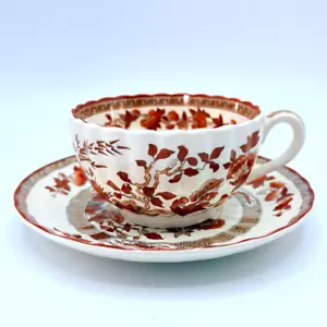 Copeland Spode INDIA TREE Cup and Saucer Set 2/959 FROM A DESIGN C. 1730 - Picture 1 of 10