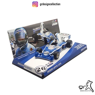 Jacques Laffite - Ligier Matra JS5 - F1 1976 USA West GP / Altaya - IXO / 1:43 - Immagine 1 di 4