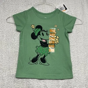 Disney Girl's Short Sleeve Minnie Mouse Graphic T-Shirt Size 4 - Picture 1 of 6