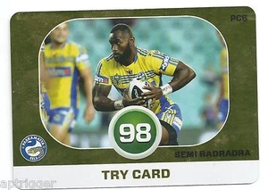 2015 NRL Power Play GOLD (PC6) Semi RADRADRA Eels - Picture 1 of 1