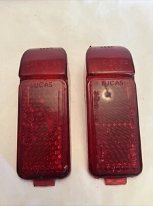1983-1987 Jaguar XJ6 Left & Right Rear Lens  Red OEM - Picture 1 of 7