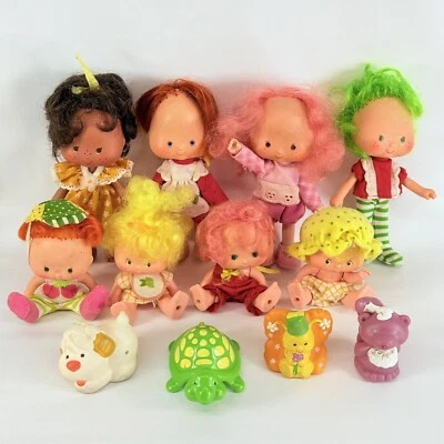 Lote De 12 Muñecas Y Mascotas Tortuga Mariposa Tortuga Hong Kong Fresa De Colección Foto 1 de 4