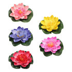 Artificial Floating Water Lily Pad Ornaments for Pond Aquarium Garden Decoration