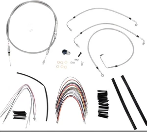 Burly Control Cable Kit Stainless 16" Bars (B30-1092) - Imagen 1 de 1