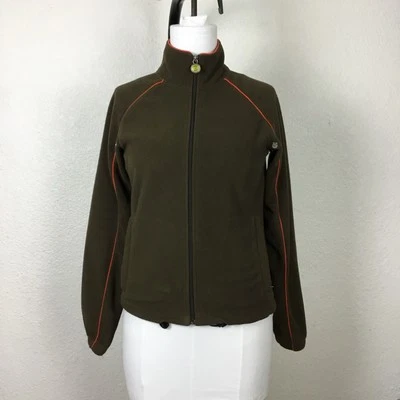 Burton Sweatshirt Size M Women's Zipp Up Fleece Brown Vintage Jacket Outdoor - Image 1 of 4