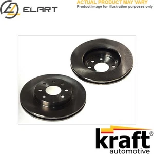 2x BRAKE DISC 6053722 FOR TOYOTA AVENSIS/Liftback 4A-FE 1.6L 7A-FE1ZZ-FE 1.8L - Picture 1 of 5