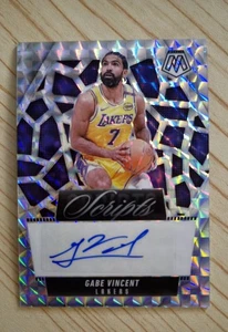 2024-25 Panini Mosaic Gabe Vincent Scripts Auto #MS-GAB Lakers - Picture 1 of 2
