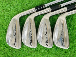 Mizuno Silver Cup Iron Set 3-5.7-9+SW RH Silver Cup Regular Weight Steel EL2892 - Picture 1 of 10