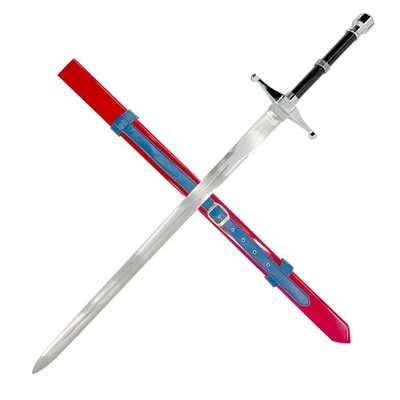 Dragon Ball Z Trunks Sword - Replica Anime Sword, 31 Stainless Steel Blade, Red - Image 1 of 4