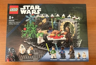 LEGO Star Wars Diorama Festivo: Halcón Milenario 40658 - Nuevo y Precintado - Imagen 1 de 4