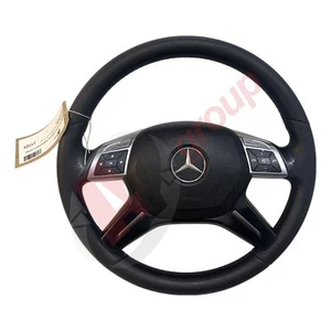 MERCEDES C-CLASS EXECUTIVE STEERING WHEEL LEATHER 11-14 a2464605203 - Picture 1 of 13