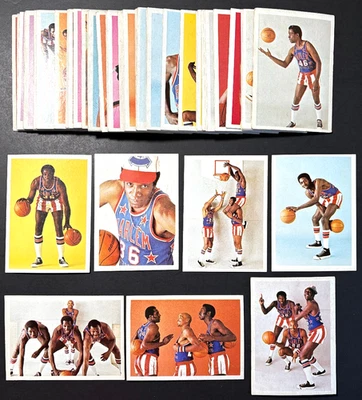 Fleer Harlem Globetrotters 1971 conjunto parcial 60/84 Meadowlark rizado todo diferente Foto 1 de 4