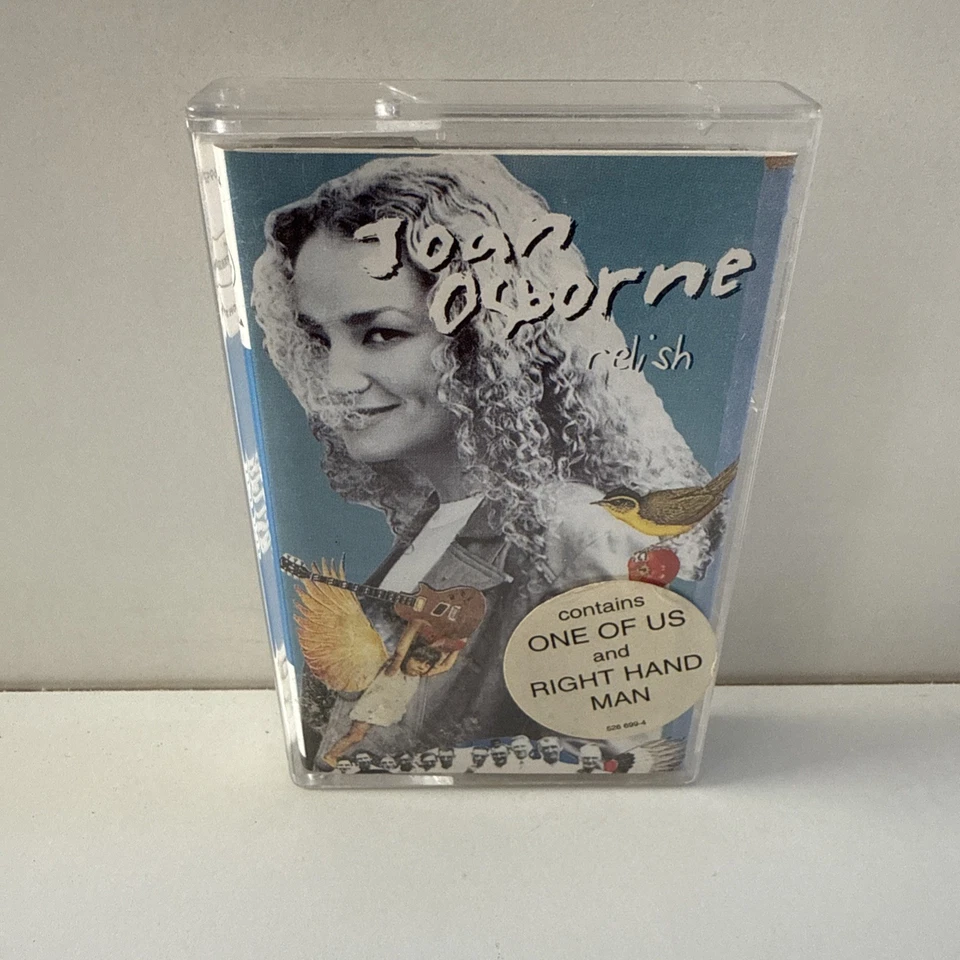 JOAN OSBORNE RELISH CASSETTE ALBUM CANADIAN ISSUE Alternative Rock Blues Rock - Image 1 of 4