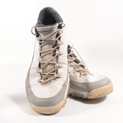 NIKE AIR JORDAN IX 9 RETRO GOLF "BARONES" BLANCO GRIS 833798-103 HOMBRE TALLA 13 M Foto 1 de 4