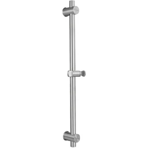 Edelstahl Duschstange Variabel 66cm wandmontiert Brausestange brüniert Nickel - Bild 1 von 2