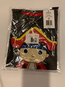 NWT Ryan's World Boy's Graphic PIRATE CAPT Tee Shirt Size 4 Internet TOY REVIEW - Picture 1 of 3