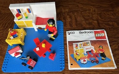 LEGO Homemaker 5233 DE COLECCIÓN DORMITORIO - 100% completo con instrucciones, sin pegatinas Foto 1 de 4