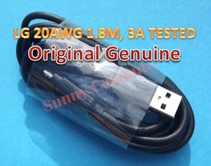 Original Genuine Micro USB Data Charger Cable for G4 G3 G2 1.8M 20AWG Cord Lead - Picture 1 of 3
