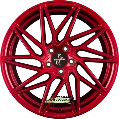 Keskin KT20 Future candy red 8.5x19 ET45 - LK5/112 ML72.6 Felge Alu - Bild 1 von 4